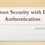 Spring Boot Security with Database Authentication